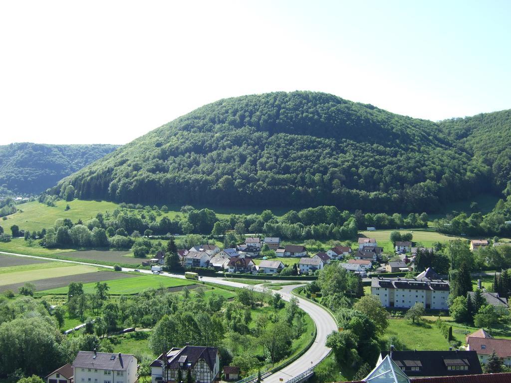 Akzent Hotel Hoehenblick Muehlhausen im Taele Buitenkant foto