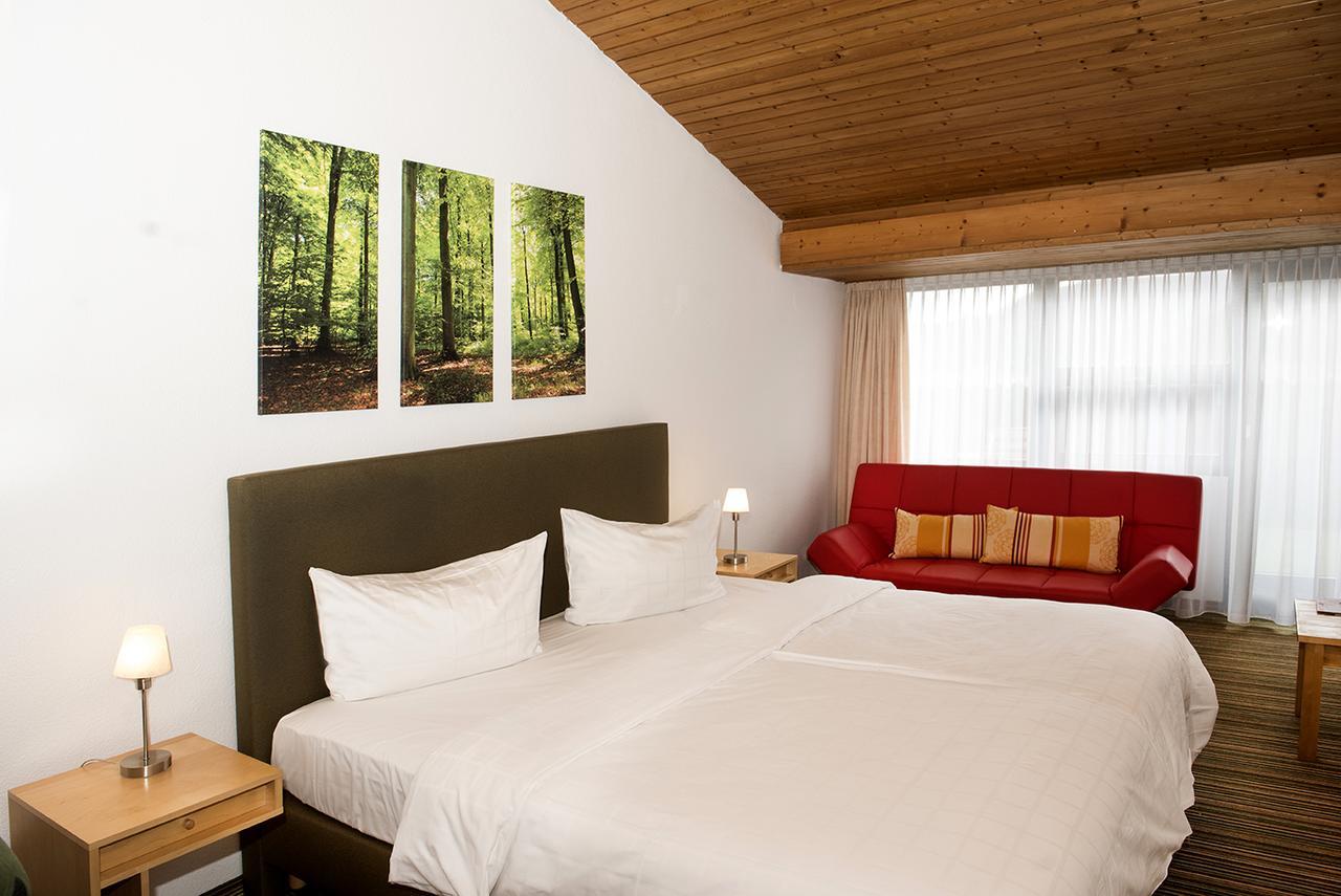 Akzent Hotel Hoehenblick Muehlhausen im Taele Buitenkant foto